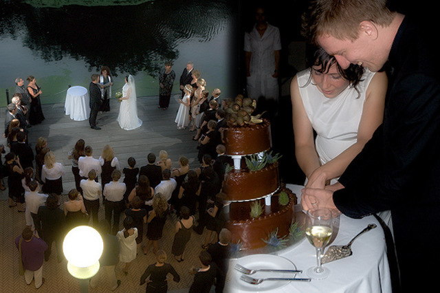 SplitScreen Boathouse wedding