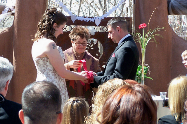 Hand Fasting paul and juliet